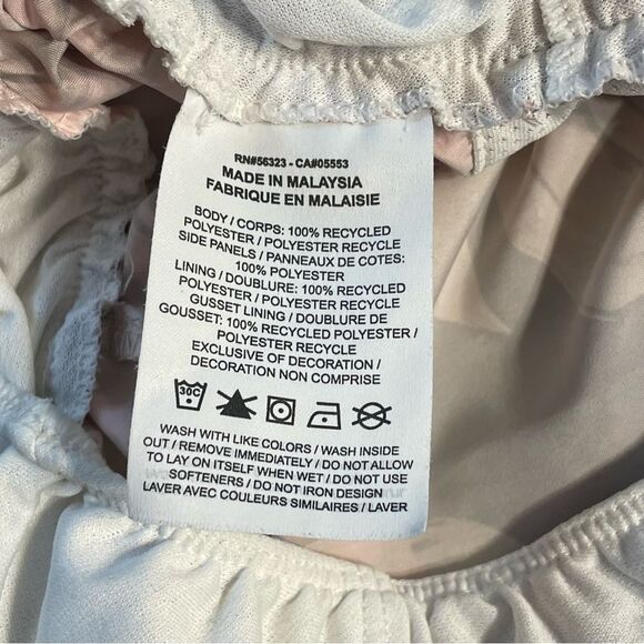 Women's Nike Dri-Fit Tempo Running Shorts w/ Palm/Tropical Pink Cream - Picture 6 of 6